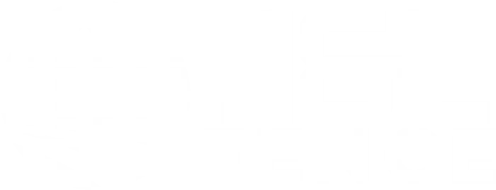 A&L Fence logo, white version